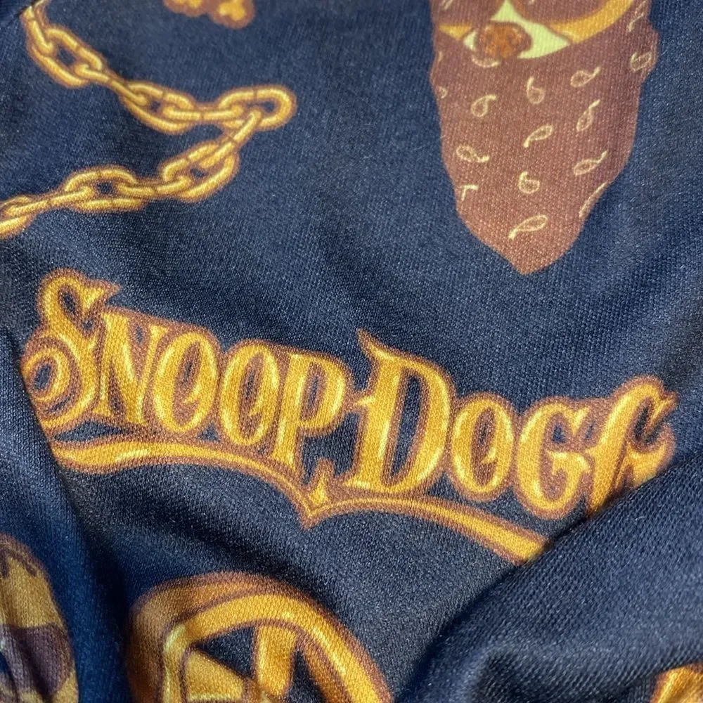 SNOOP DOGG Doggs Black Off the Chain Deluxe Pet Pajamas
